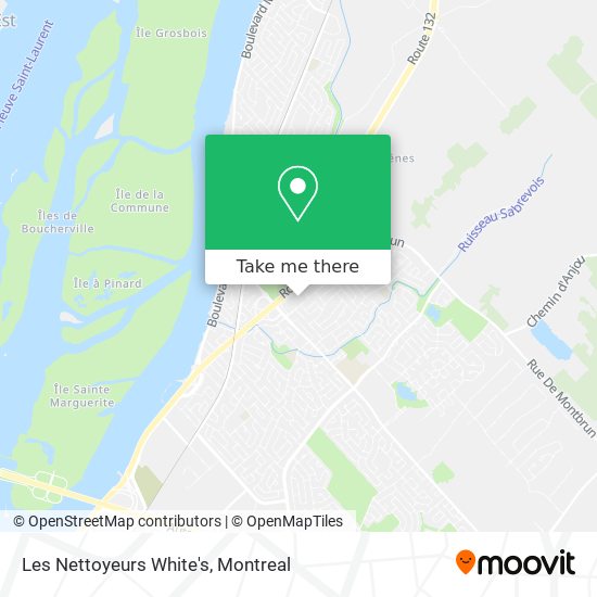 Les Nettoyeurs White's map