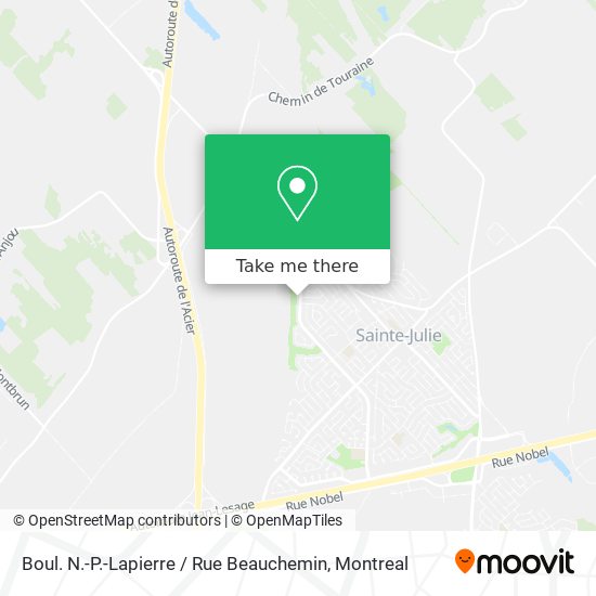 Boul. N.-P.-Lapierre / Rue Beauchemin map