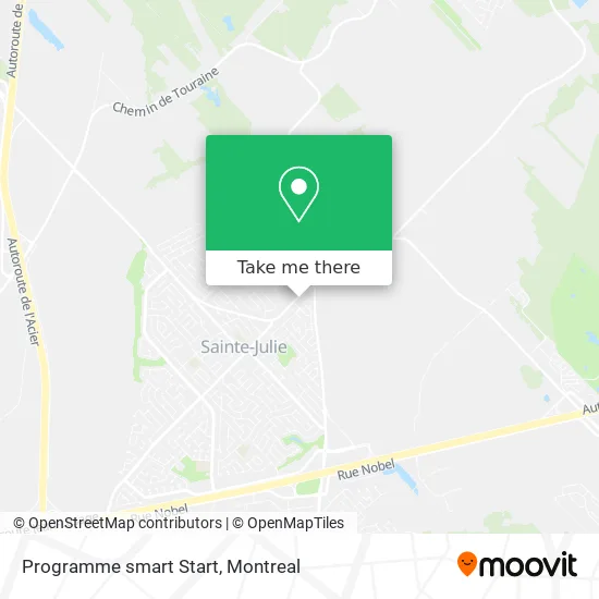 Programme smart Start map