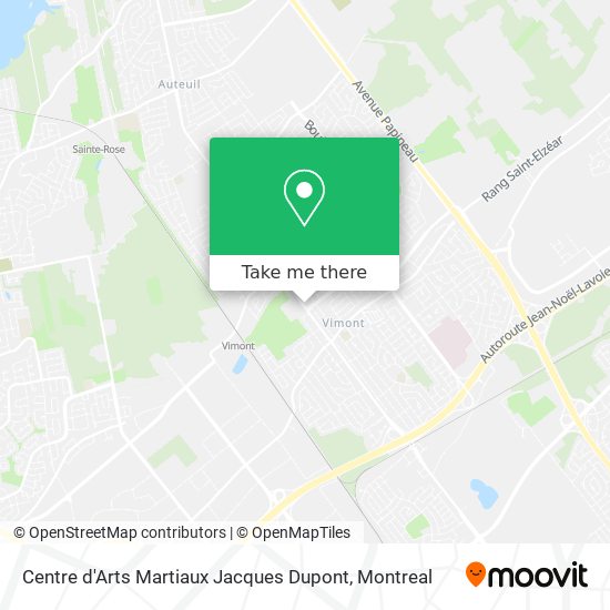 Centre d'Arts Martiaux Jacques Dupont map