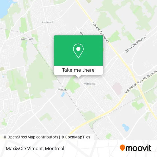 Maxi&Cie Vimont map