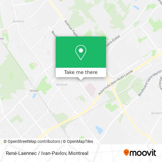 René-Laennec / Ivan-Pavlov map