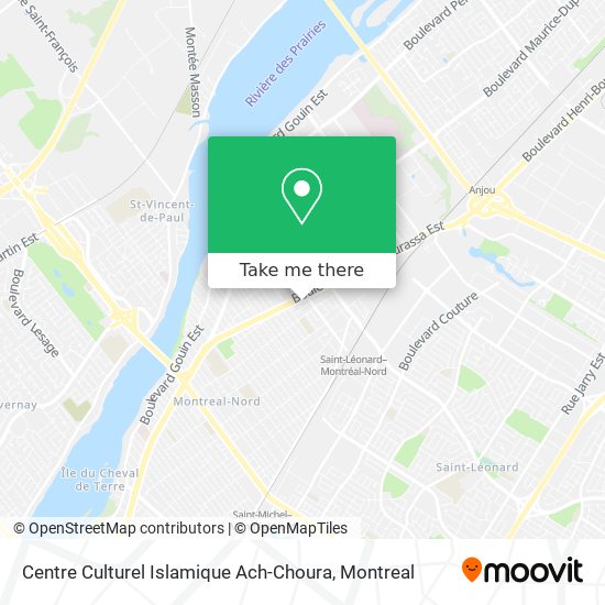 Centre Culturel Islamique Ach-Choura map