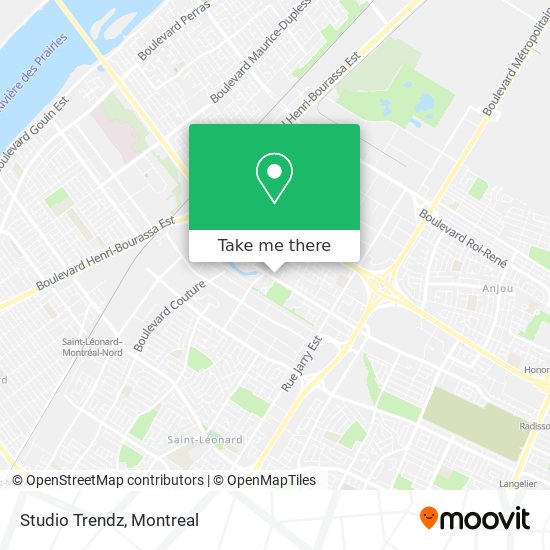 Studio Trendz map