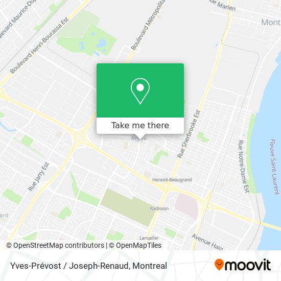 Yves-Prévost / Joseph-Renaud map
