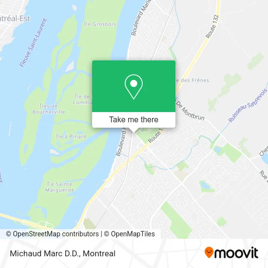 Michaud Marc D.D. map