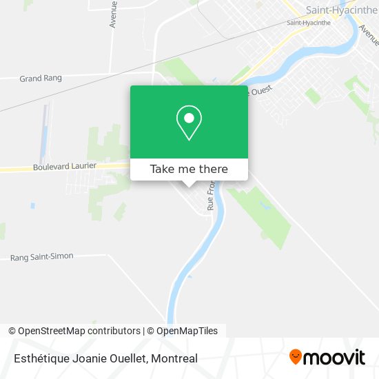 Esthétique Joanie Ouellet map