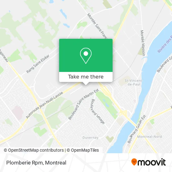 Plomberie Rpm map