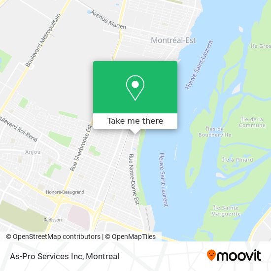 As-Pro Services Inc map