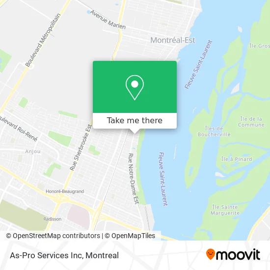 As-Pro Services Inc map