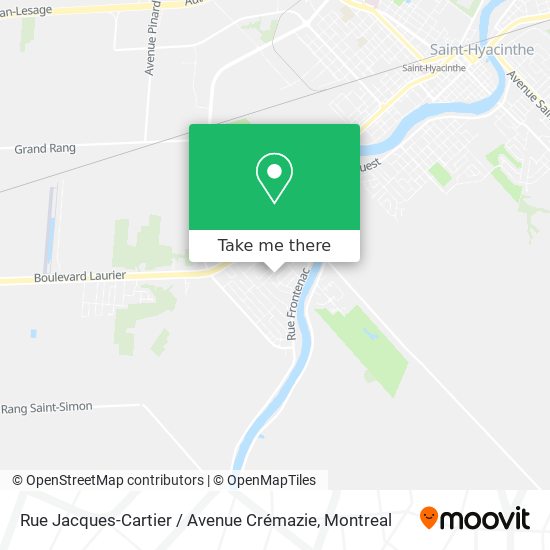Rue Jacques-Cartier / Avenue Crémazie map
