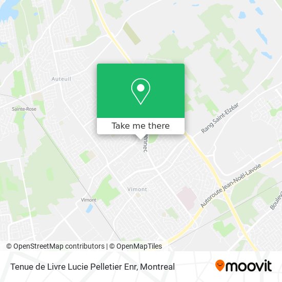 Tenue de Livre Lucie Pelletier Enr map
