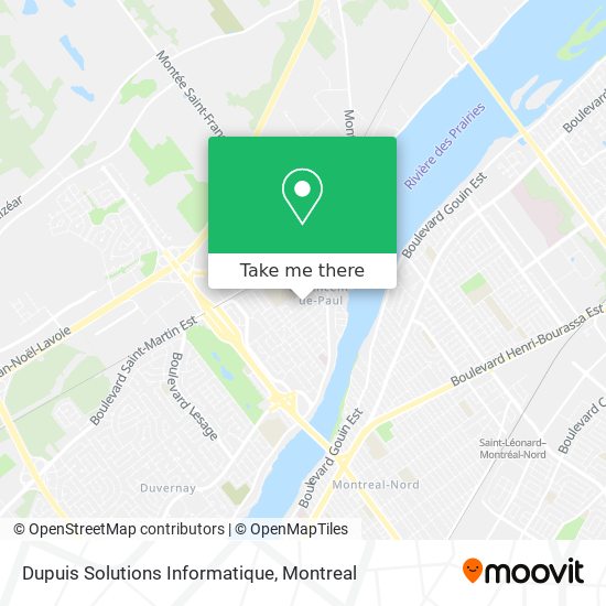 Dupuis Solutions Informatique map