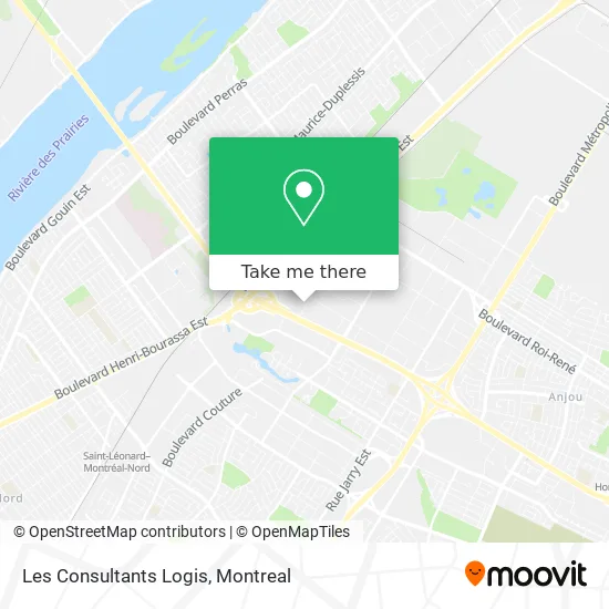 Les Consultants Logis map