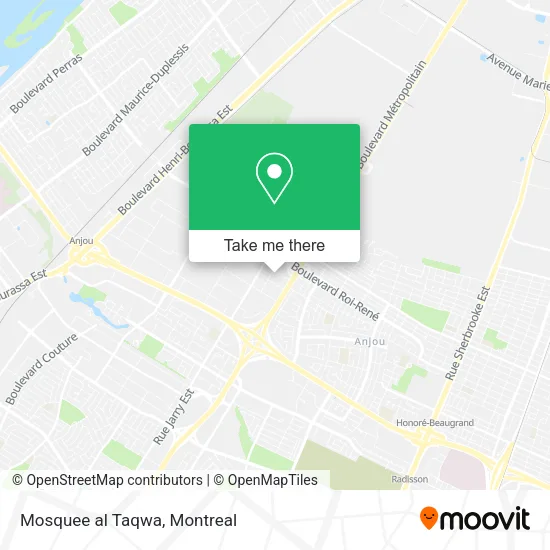 Mosquee al Taqwa map