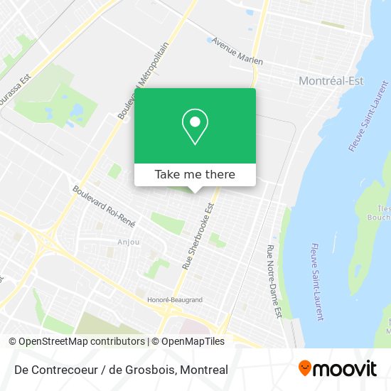 De Contrecoeur / de Grosbois map