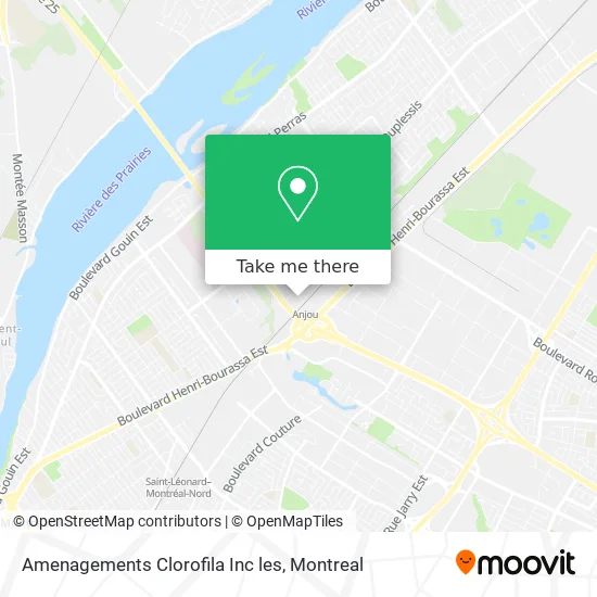 Amenagements Clorofila Inc les map