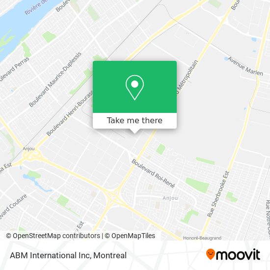 ABM International Inc map