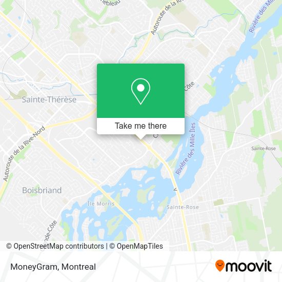MoneyGram map