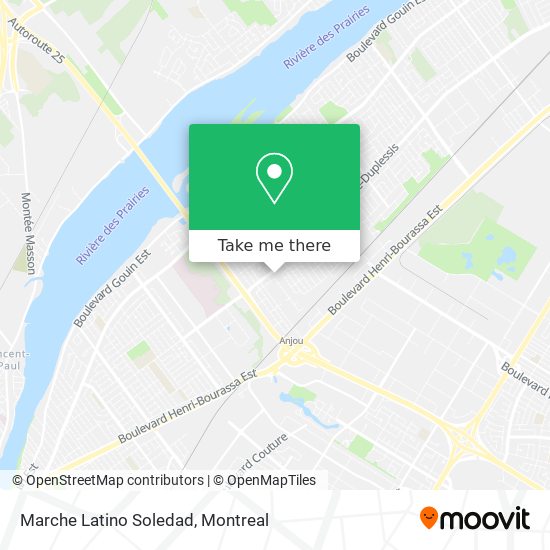 Marche Latino Soledad map