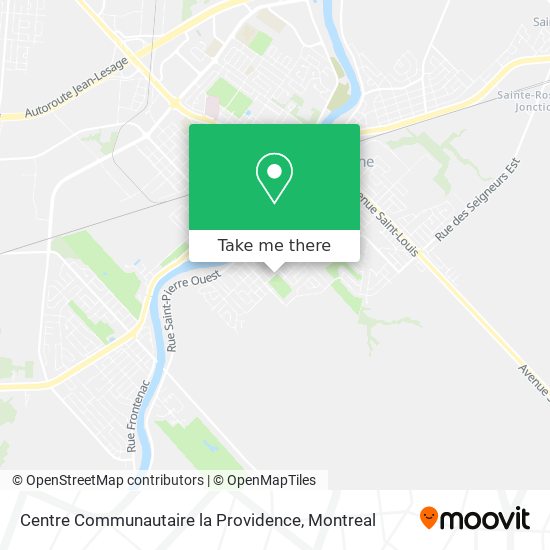 Centre Communautaire la Providence map