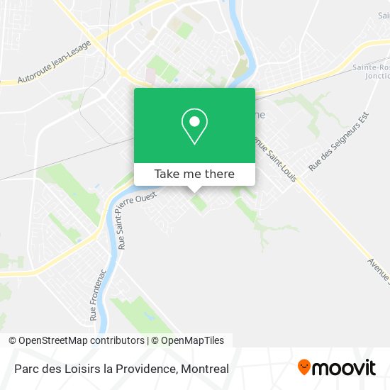 Parc des Loisirs la Providence map