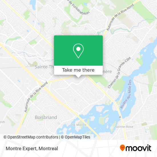 Montre Expert map