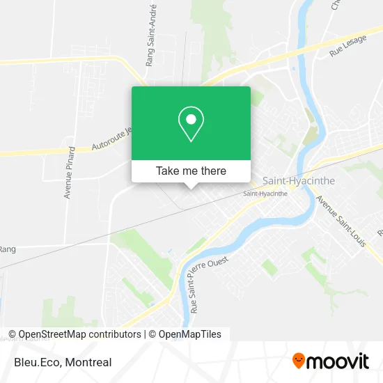 Bleu.Eco map