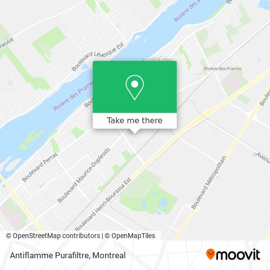 Antiflamme Purafiltre map