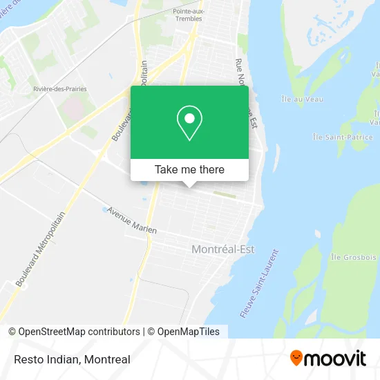 Resto Indian map