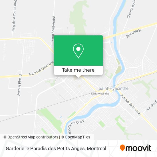 Garderie le Paradis des Petits Anges map