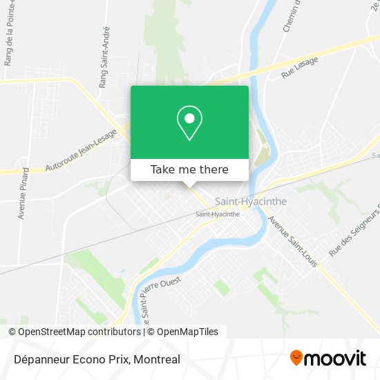 Dépanneur Econo Prix map