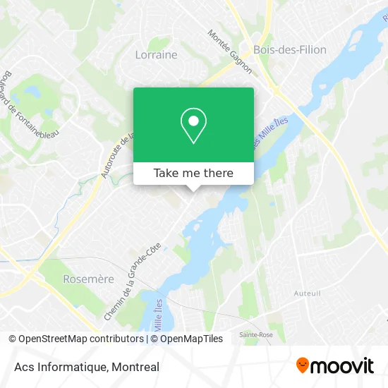 Acs Informatique map