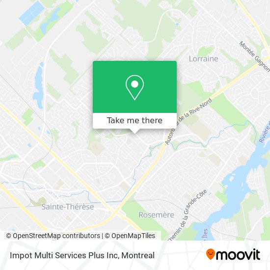 Impot Multi Services Plus Inc map