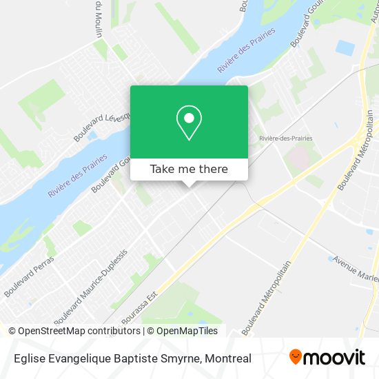 Eglise Evangelique Baptiste Smyrne map