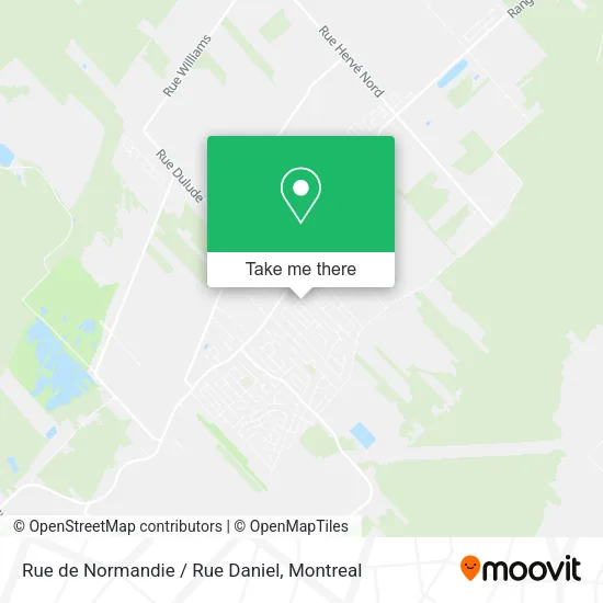 Rue de Normandie / Rue Daniel map