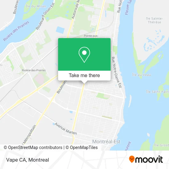 Vape CA map