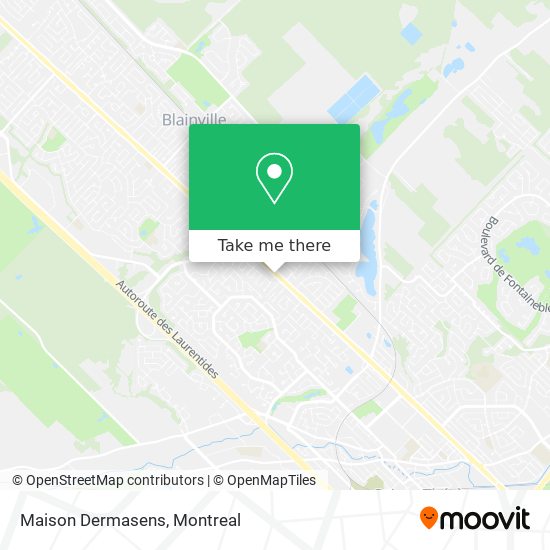 Maison Dermasens map