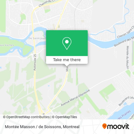Montée Masson / de Soissons map