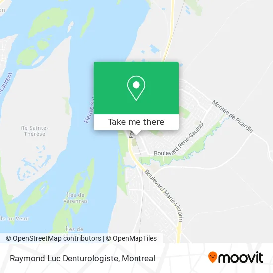 Raymond Luc Denturologiste map