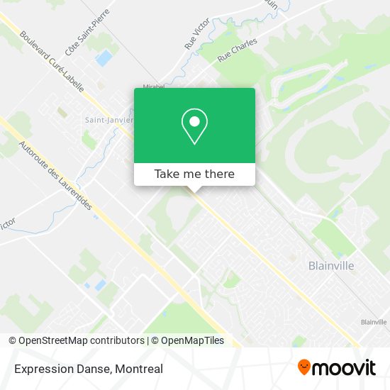 Expression Danse map