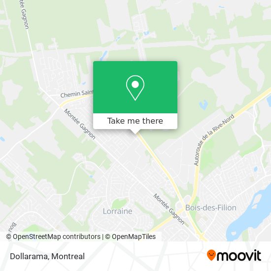 Dollarama map