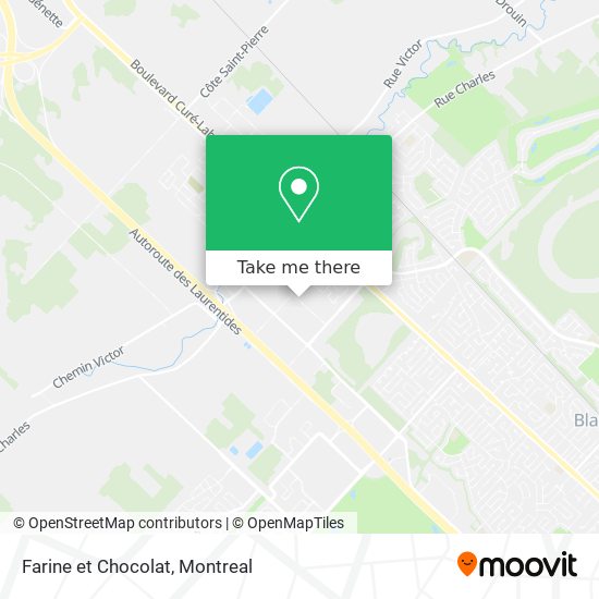 Farine et Chocolat map