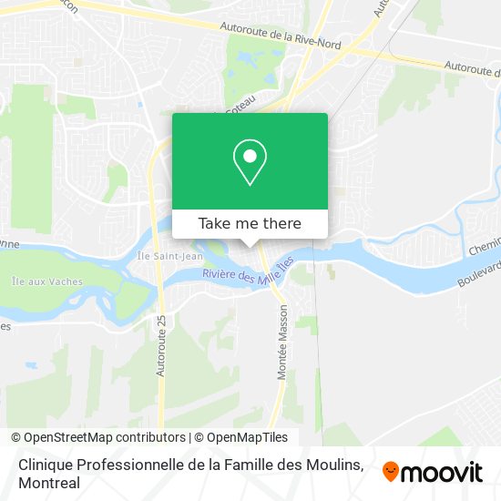 Clinique Professionnelle de la Famille des Moulins map