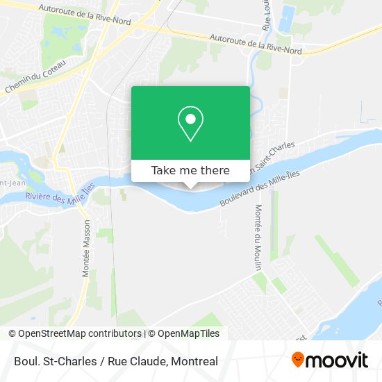 Boul. St-Charles / Rue Claude map