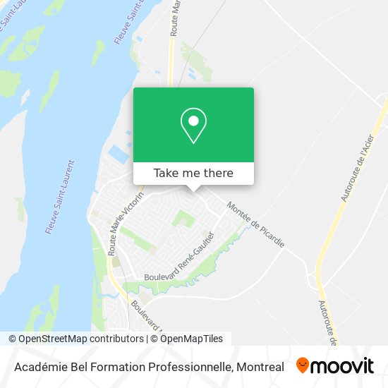 Académie Bel Formation Professionnelle map