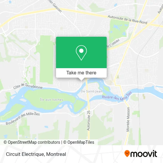 Circuit Electrique map
