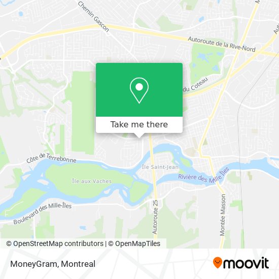 MoneyGram map