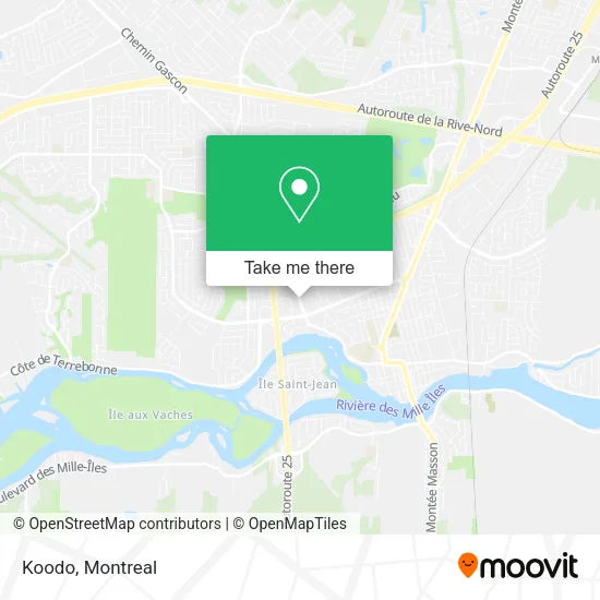 Koodo map