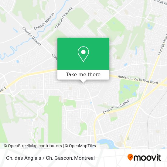 Ch. des Anglais / Ch. Gascon map